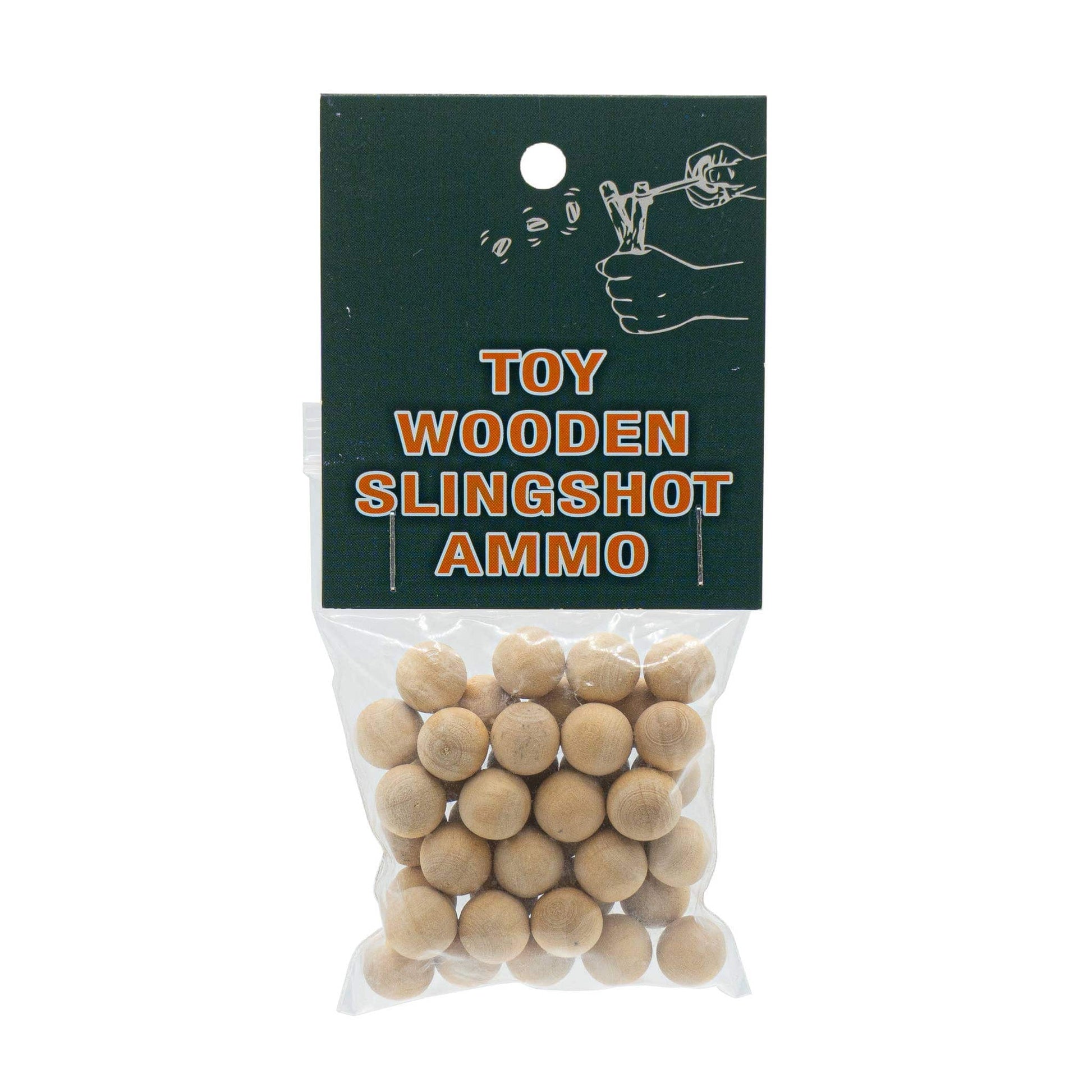 Pawnee Bill’s Pawnee Bill’s - Toy Wooden Slingshot Ammo