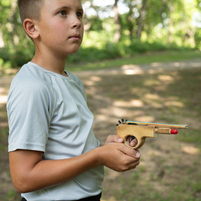 Pawnee Bill’s Pawnee Bill’s - Wooden Rubber Band Pistol