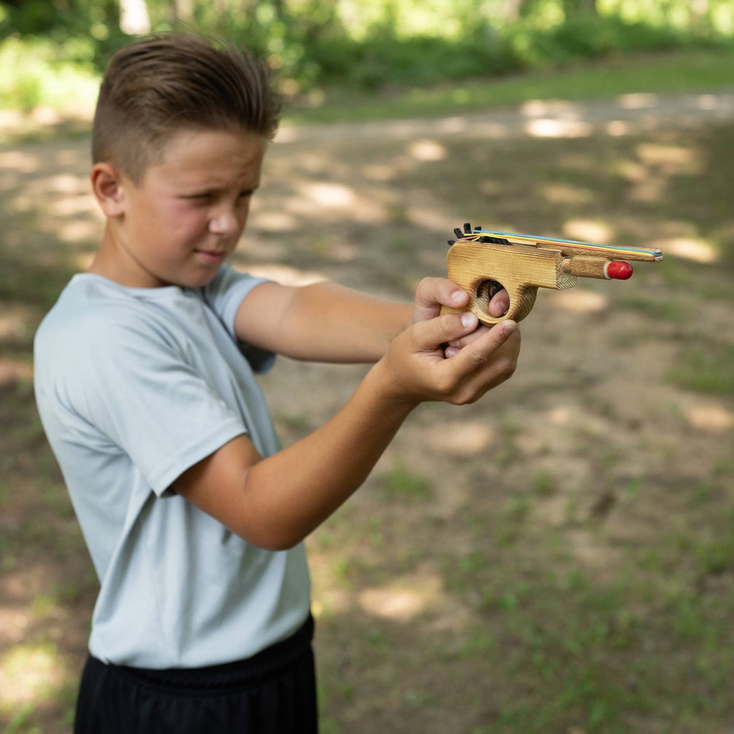 Pawnee Bill’s Pawnee Bill’s - Wooden Rubber Band Pistol