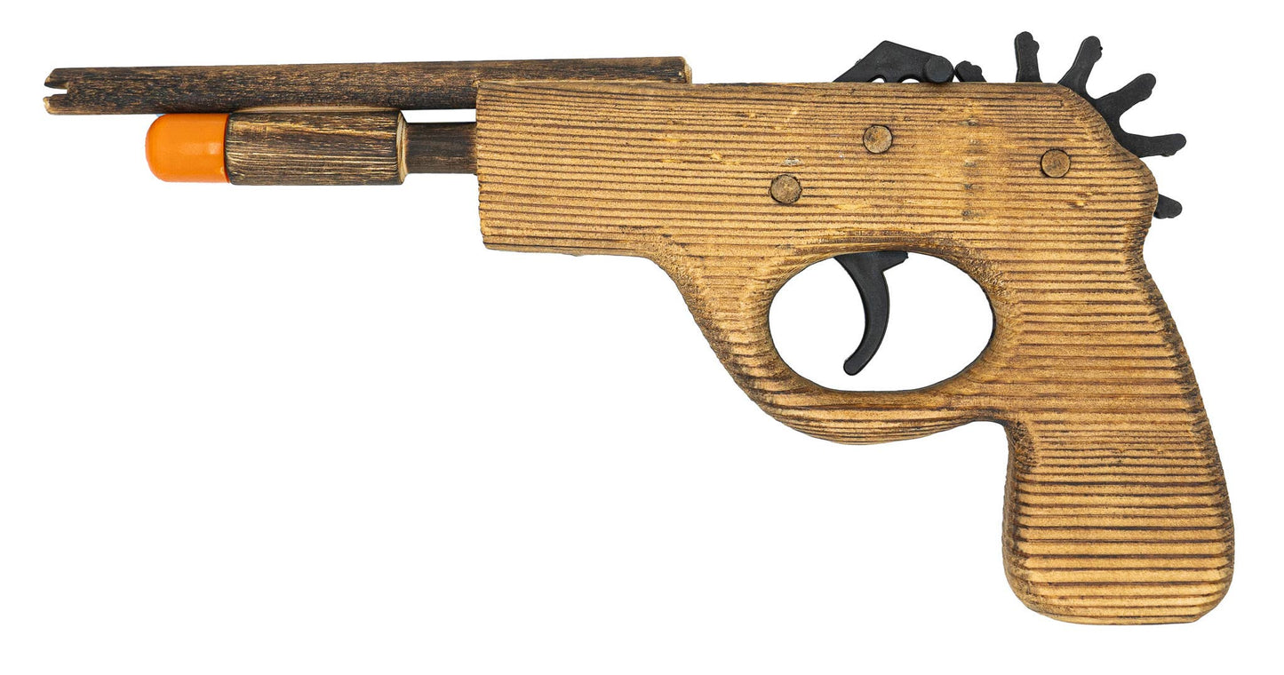 Pawnee Bill’s Pawnee Bill’s - Wooden Rubber Band Pistol