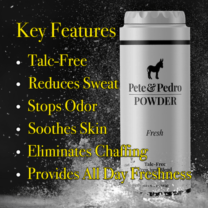 Pete & Pedro Pete & Pedro - Body & Balls Powder: FRESH (Clean & Crisp)
