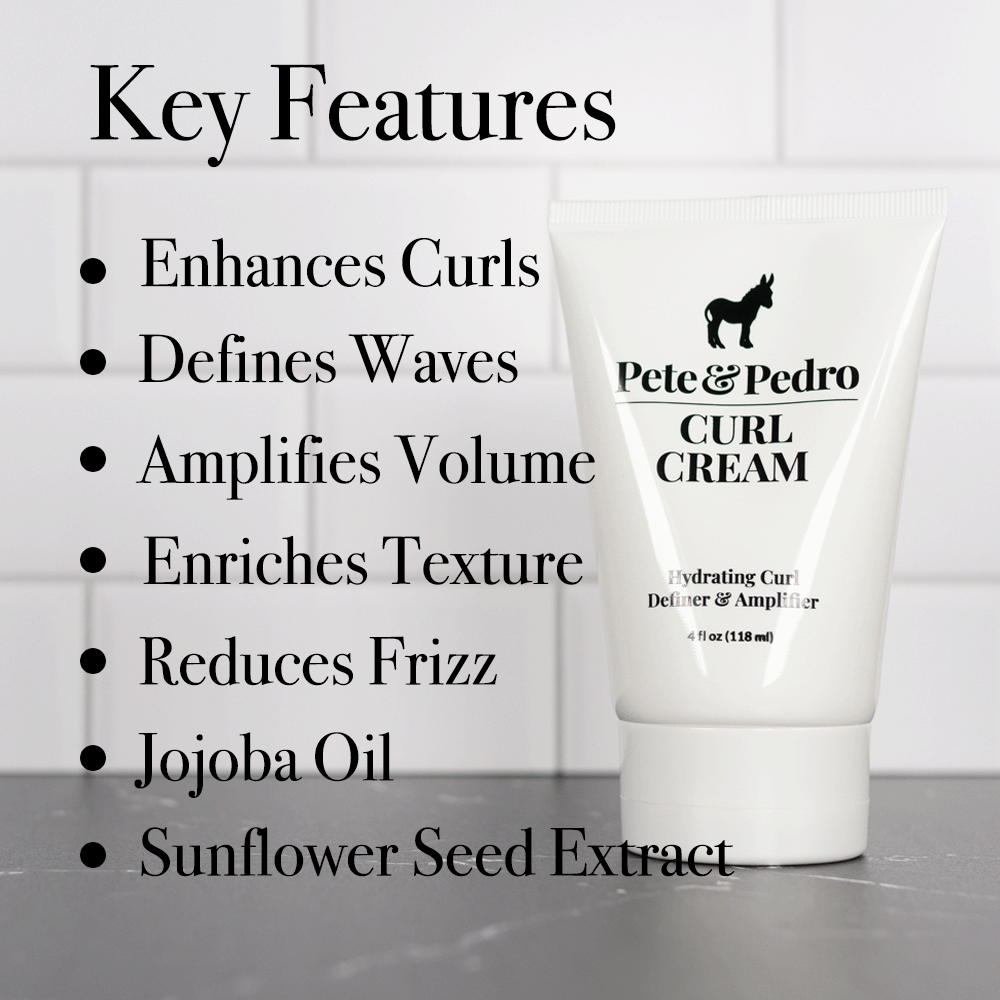 Pete & Pedro Pete & Pedro - CURL CREAM Curl Enhancer & Frizz Reducer