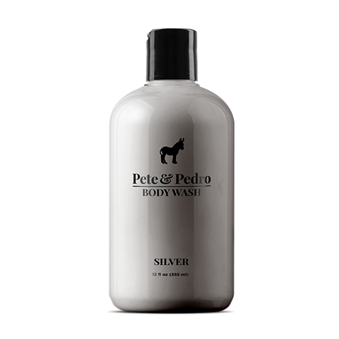 Pete & Pedro SILVER - Cool Metallic Body Wash: Silver Only $19
