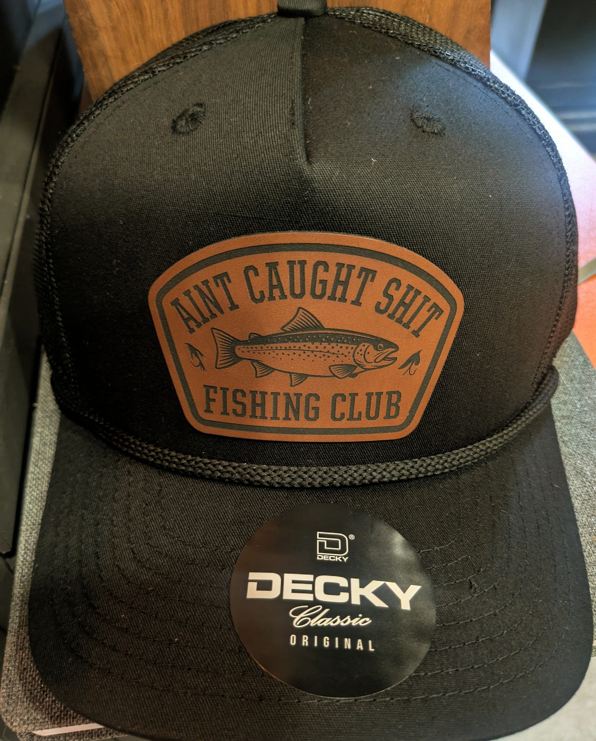 Pitcher Perfect Hat Aint Caught Shit Fishing Club - Snapback Hat