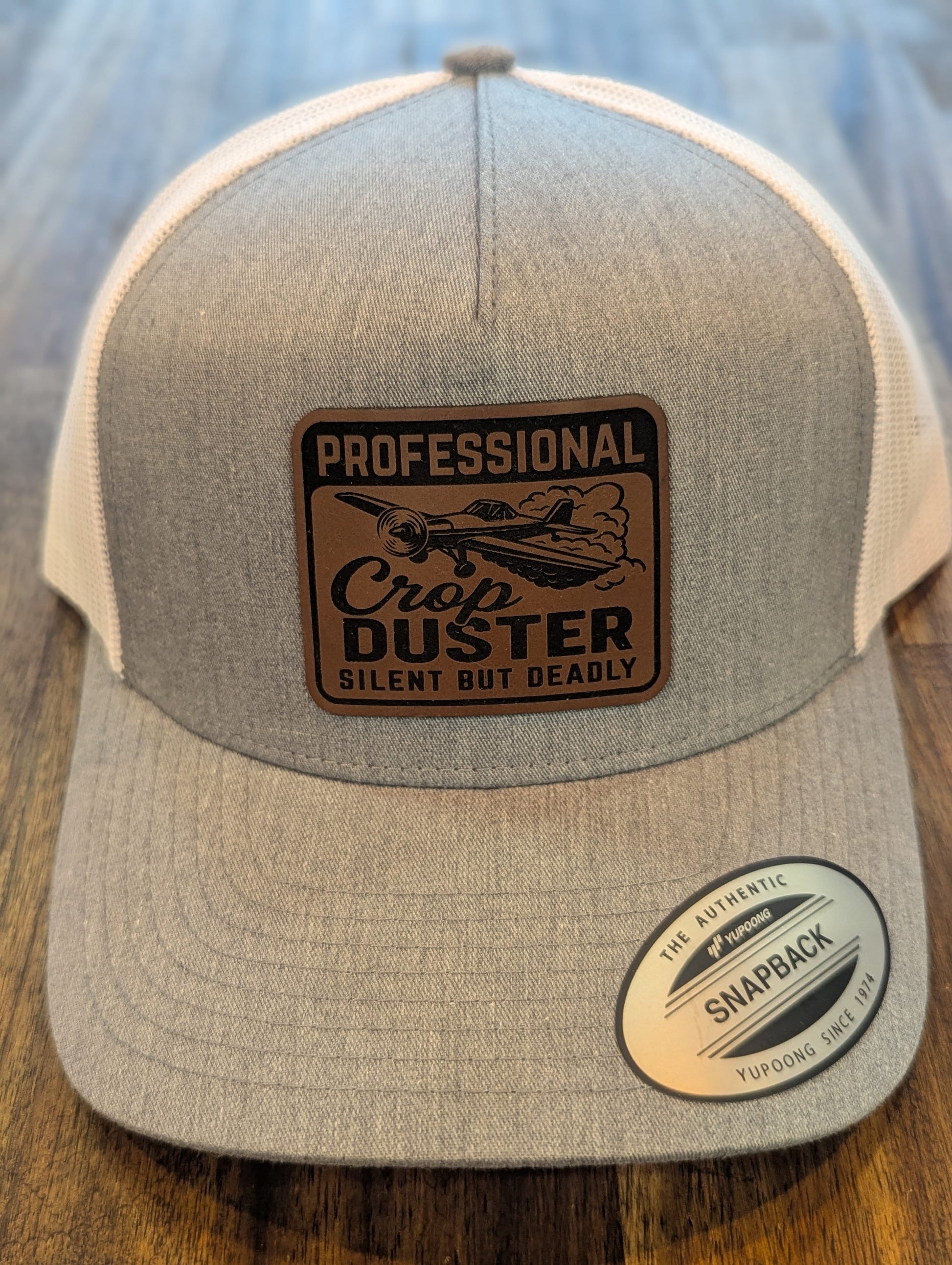 Pitcher Perfect Hat Crop Duster Airplane - Snapback Hat