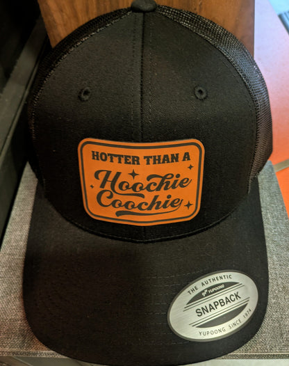 Pitcher Perfect Hat Hotter Than A Hoochie Coochie - Snapback Hat