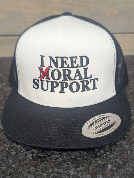 Pitcher Perfect Hat I Need Oral Support Snapback Yupoong Hat