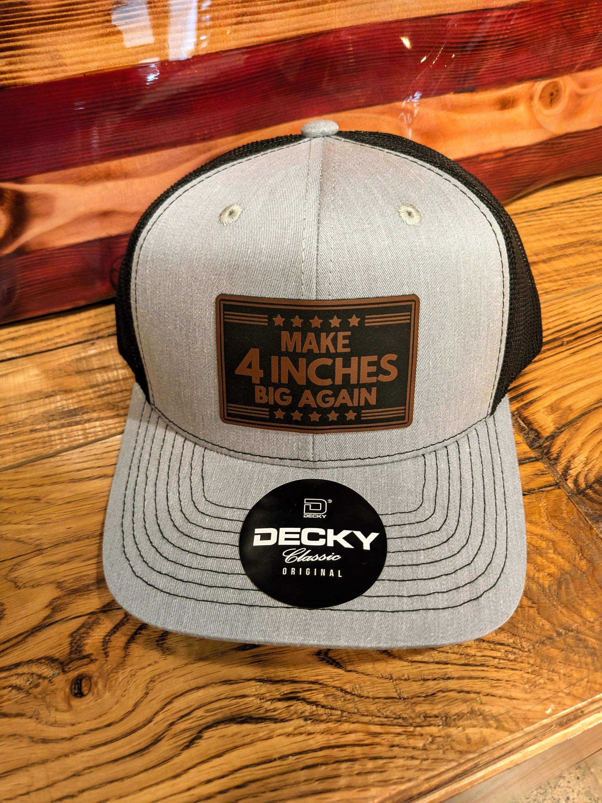Pitcher Perfect Hat Make 4 Inches Big Again - Snapback Hat