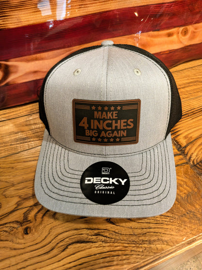 Pitcher Perfect Hat Make 4 Inches Big Again - Snapback Hat