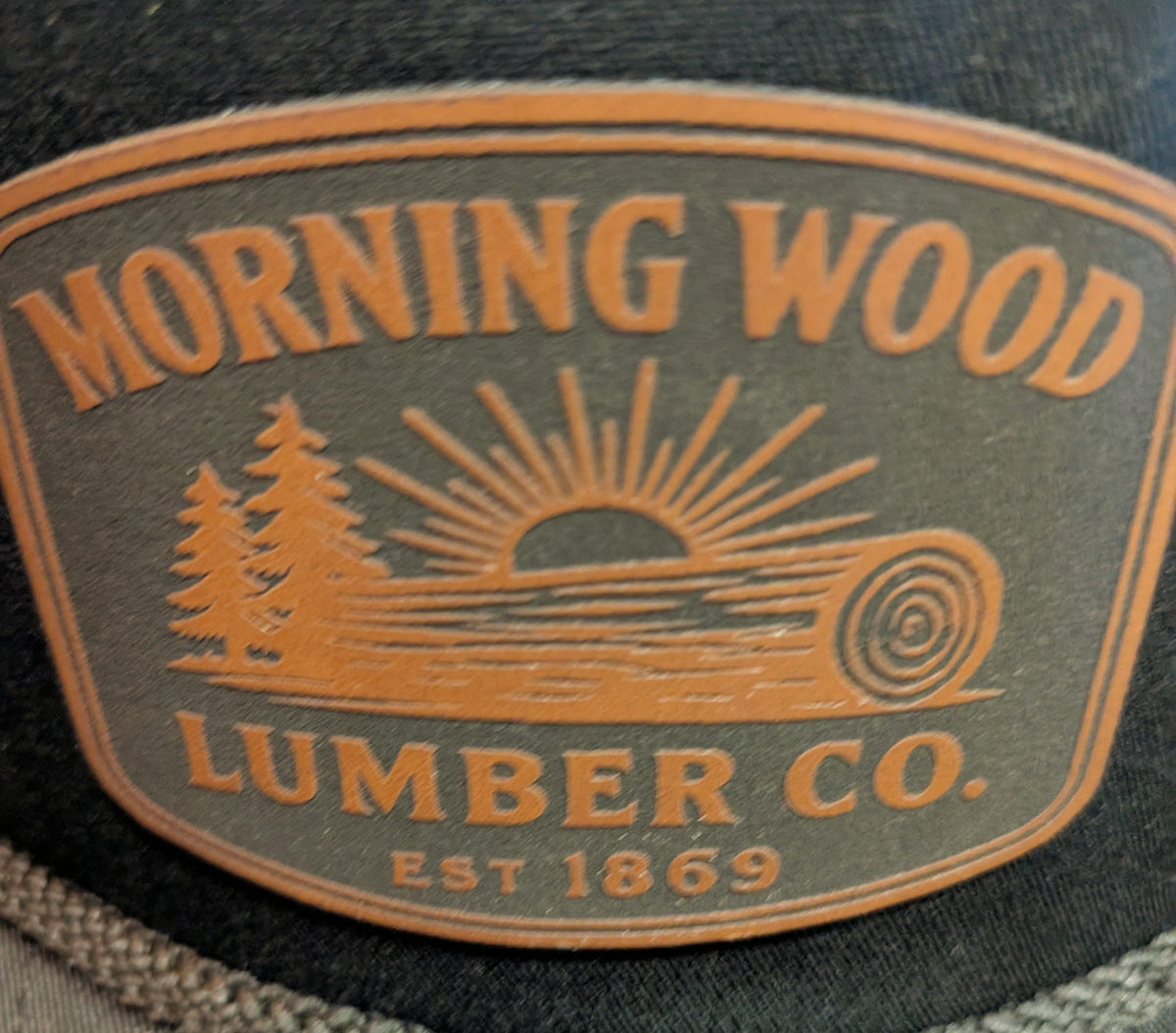 Pitcher Perfect Hat Morning Wood Lumber Co. - Snapback - All Black - Flat Bill