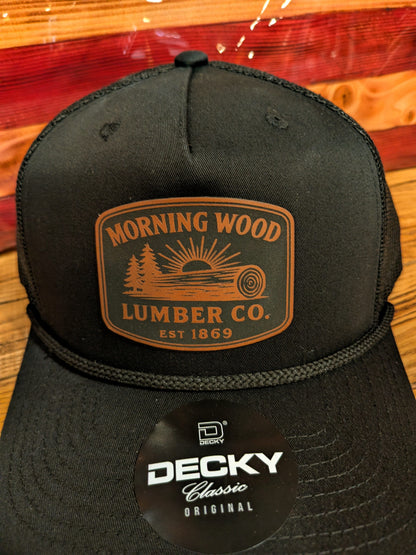 Pitcher Perfect Hat Morning Wood Lumber Yard - Snapback Hat