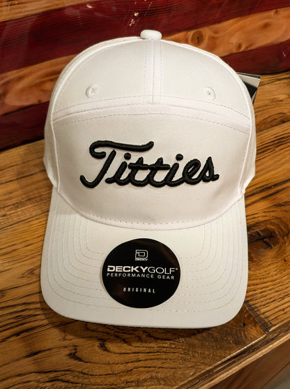 Pitcher Perfect Hat Premium -Titties - Decky Golf