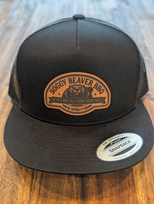 Pitcher Perfect Hat Soggy Beaver BBQ - Snapback Hat
