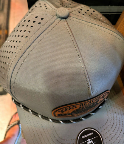 Pitcher Perfect Hat Soggy Beaver BBQ - Snapback Hat - Premium - High Quality - Blackhawk