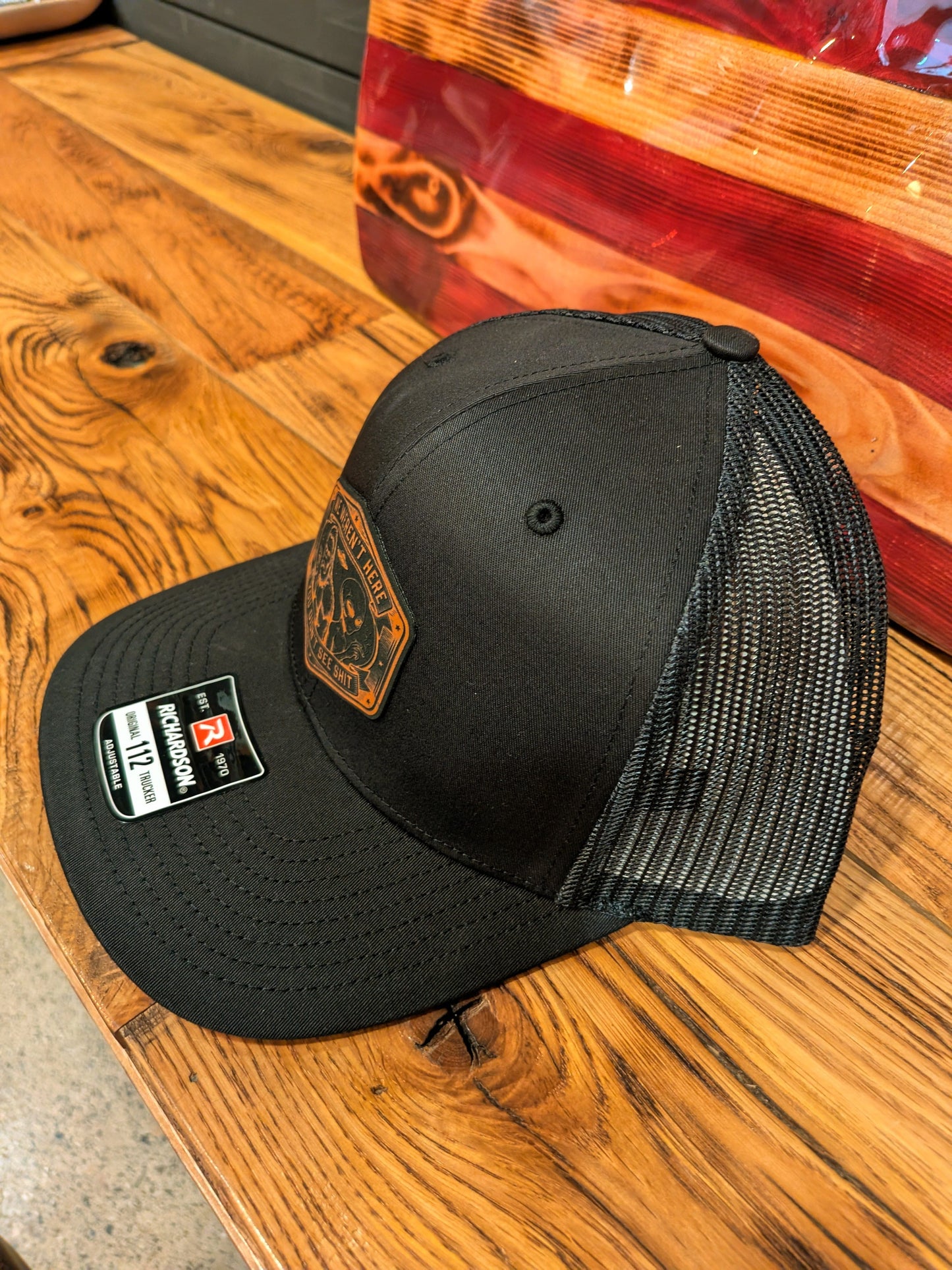 Pitcher Perfect Hat We Weren't Here - Yupoong Snapback Hat