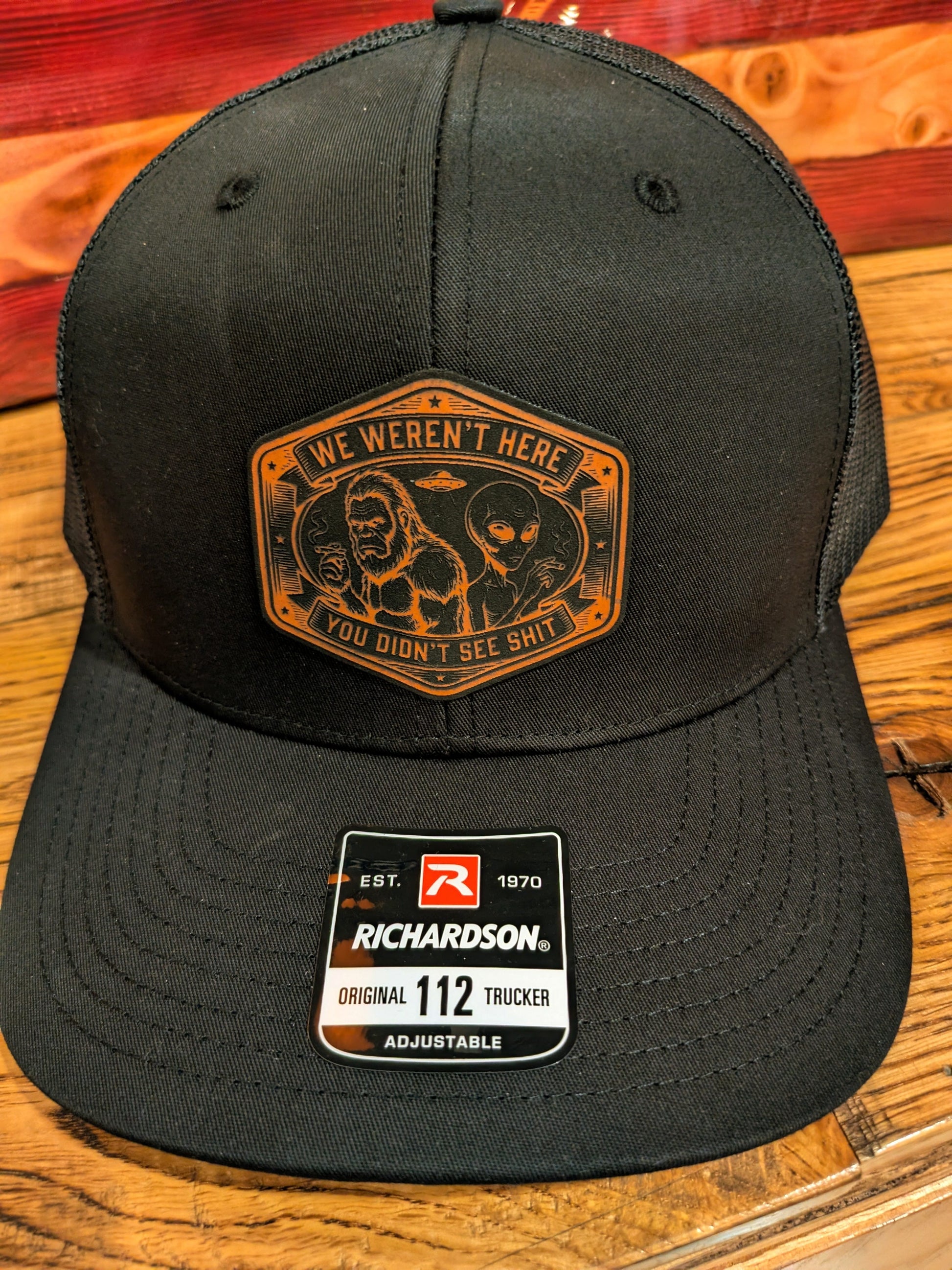 Pitcher Perfect Hat We Weren't Here - Yupoong Snapback Hat