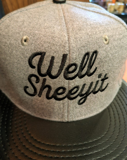 Pitcher Perfect Hat Well Sheeyit - Funny Snapback Hat