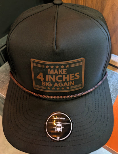 Pitcher Perfect hats Make 4 Inches Big Again - Premium Snapback Hat