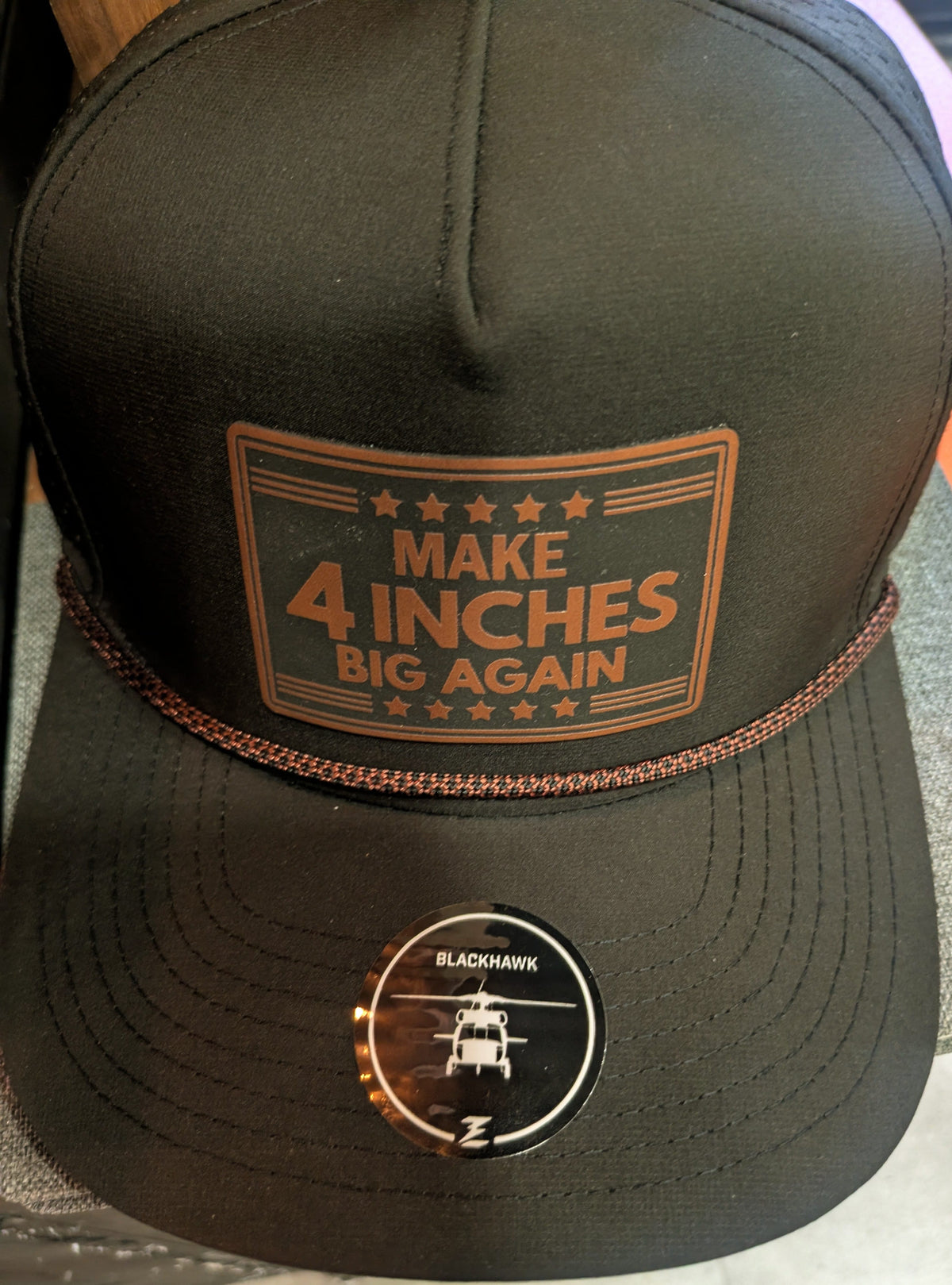 Pitcher Perfect hats Make 4 Inches Big Again - Premium Snapback Hat