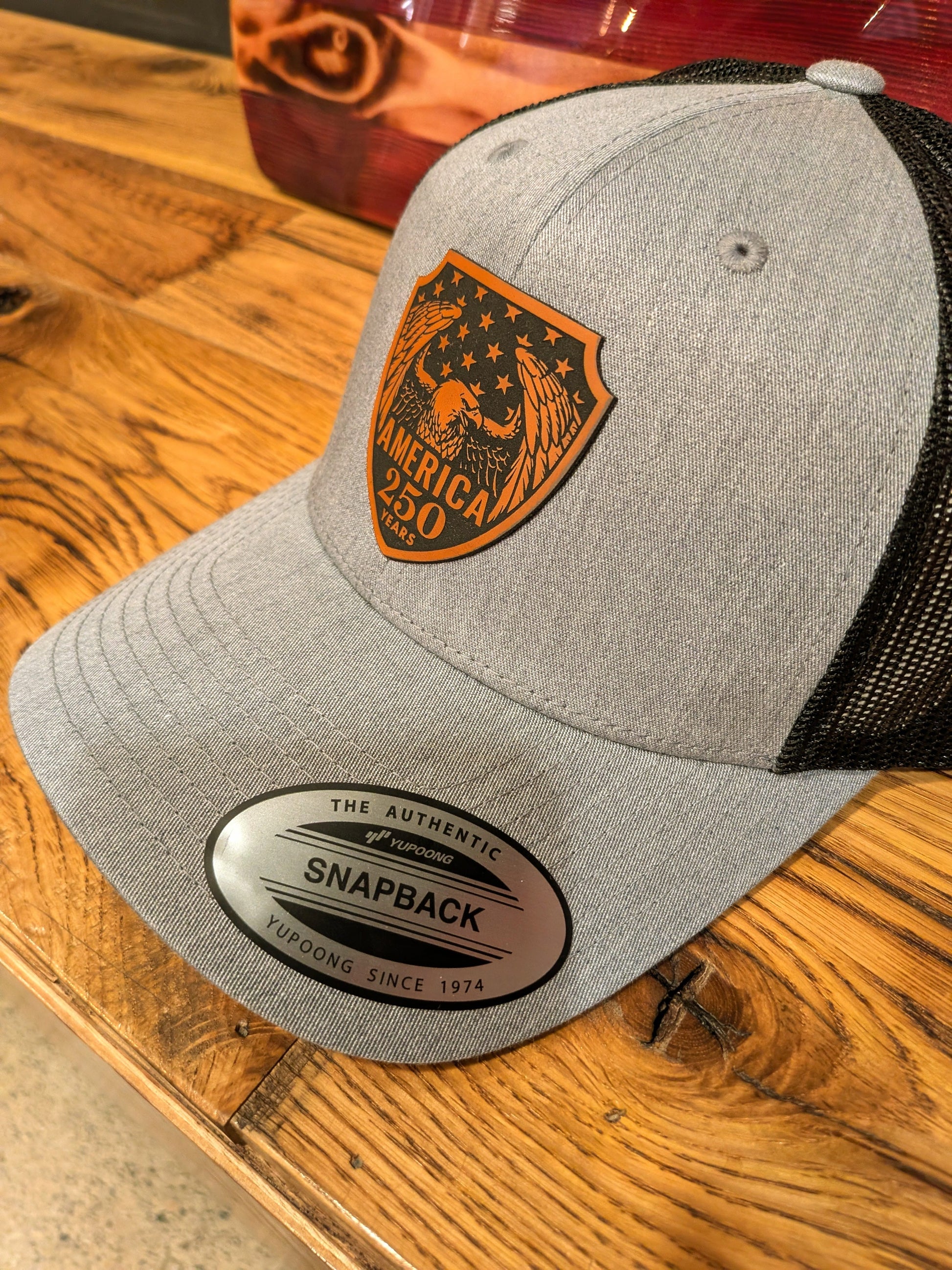 Pitcher Perfect Trucker Hat 250th Year - Yupoong Snapback Hat