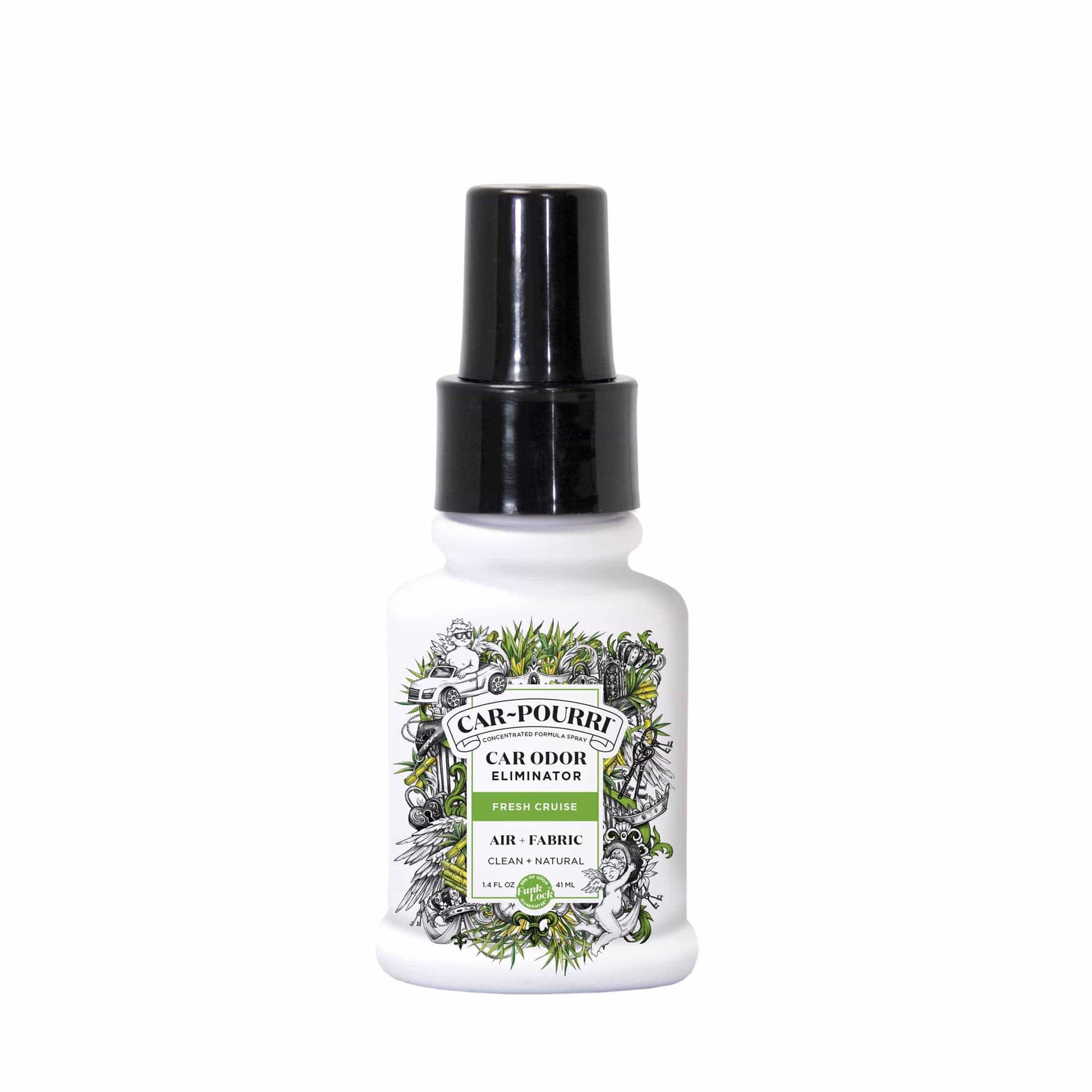 ~Pourri ~Pourri - Car~Pourri Air + Fabric, Fresh Cruise, Odor Refresher 1.4oz
