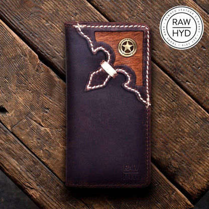 RAWHYD Leather Co. RAWHYD Leather Co. - Western Concho Wallet for Men
