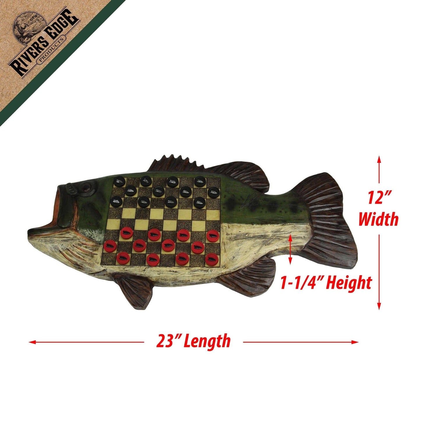 Rivers Edge Products Rivers Edge Products - Checkerboard Set-Bass