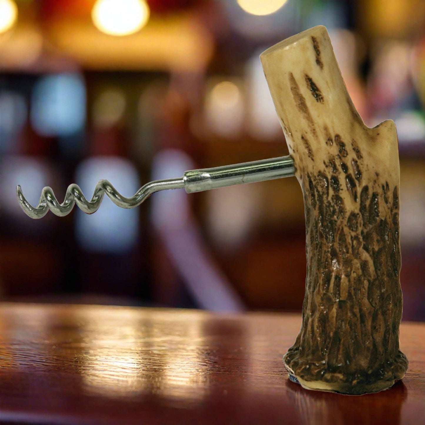 Rivers Edge Products Rivers Edge Products - Cork Screw and Bottle Stop-Antler
