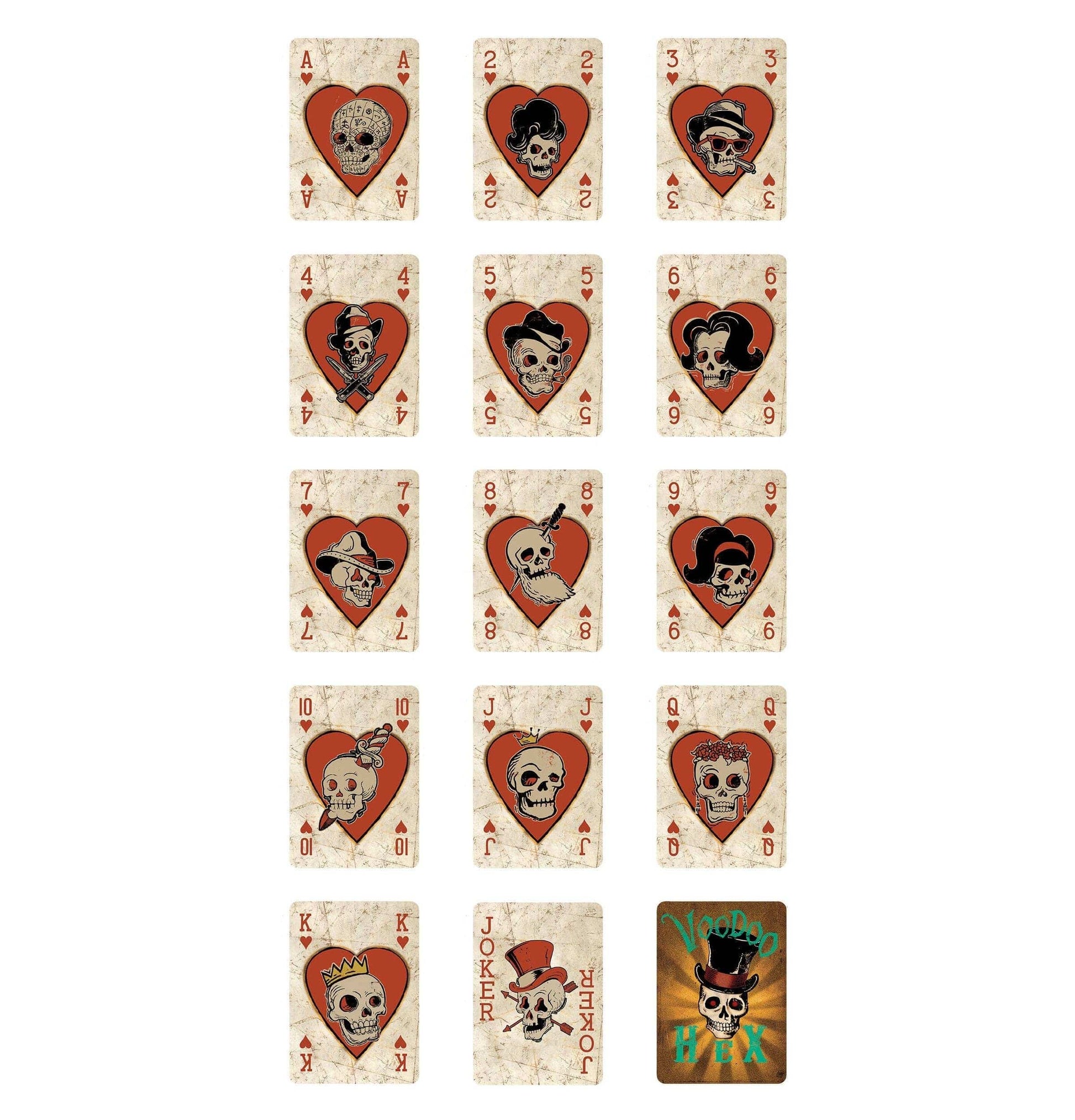 Rivers Edge Products Rivers Edge Products - Playing Cards-Voodoo Hex