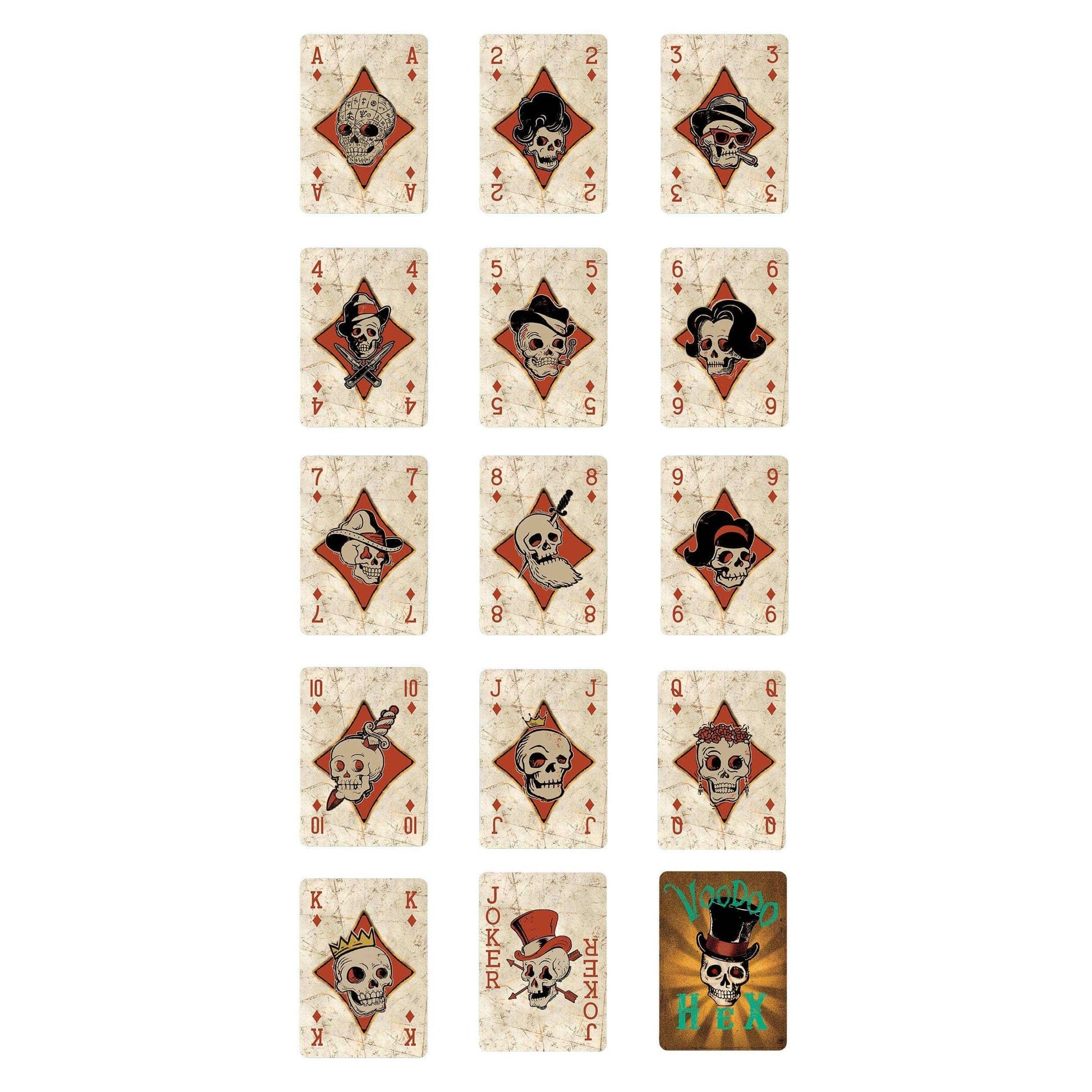 Rivers Edge Products Rivers Edge Products - Playing Cards-Voodoo Hex