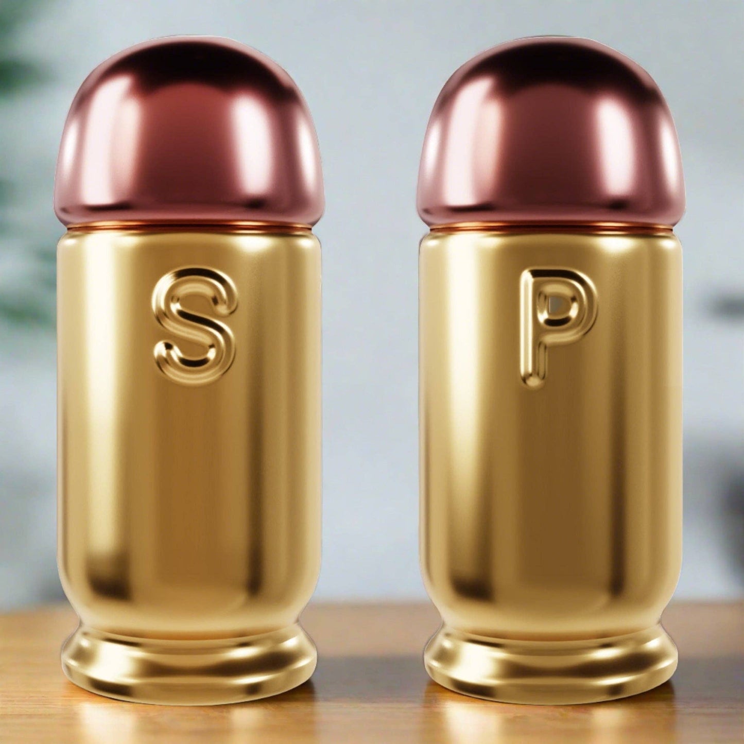 Rivers Edge Products Rivers Edge Products - Salt and Pepper Shakers-Bullet