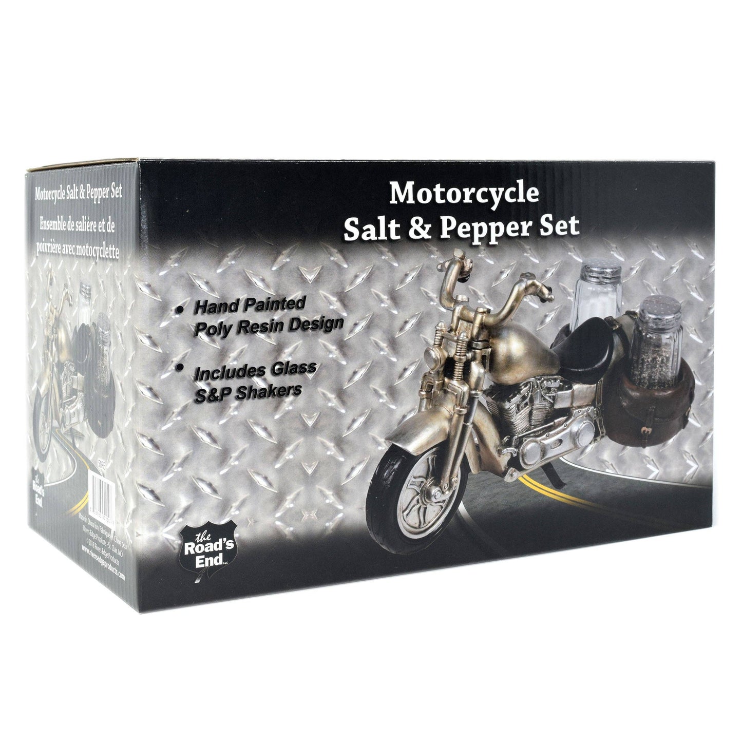 Rivers Edge Products Rivers Edge Products - Salt and Pepper Shakers-Motorcycle
