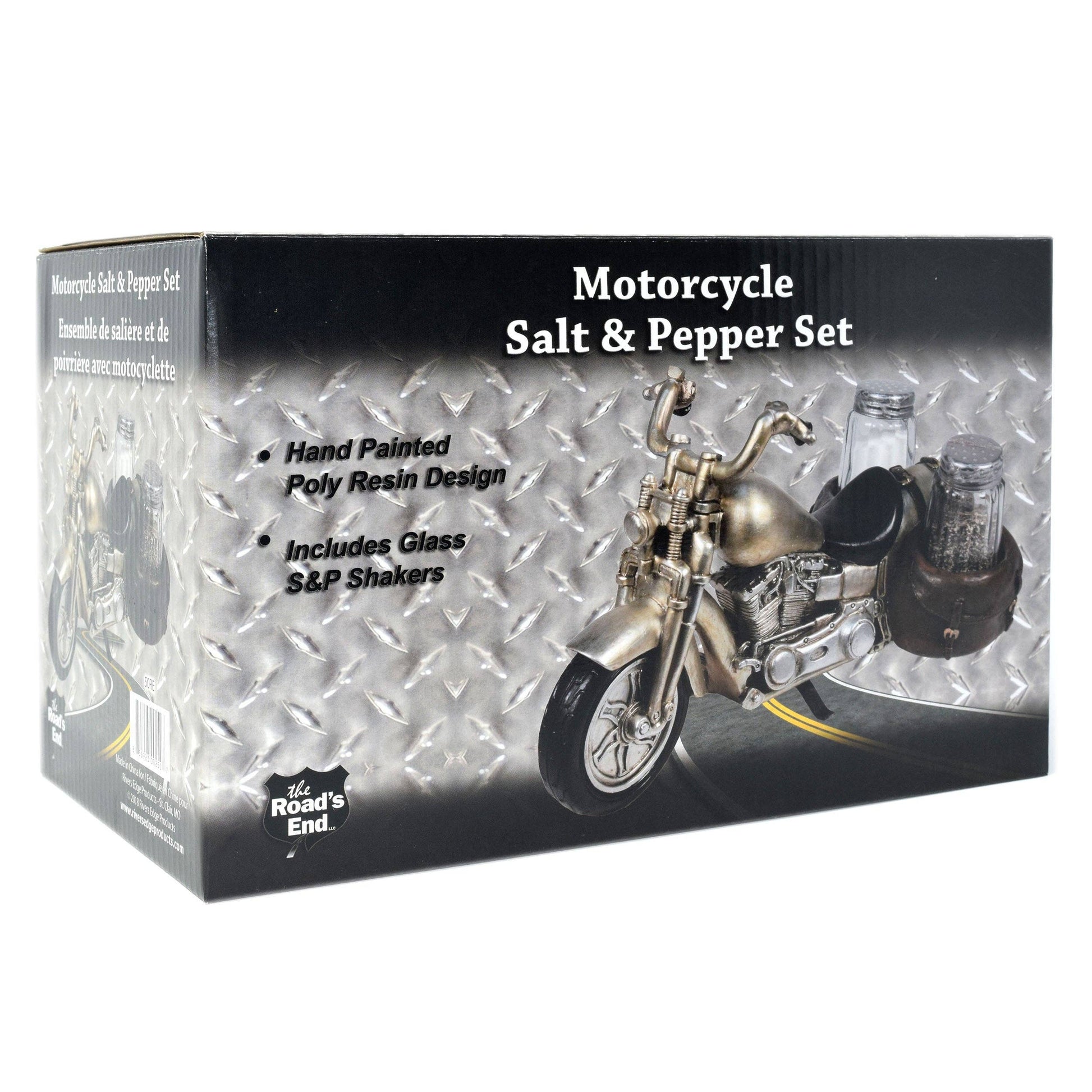 Rivers Edge Products Rivers Edge Products - Salt and Pepper Shakers-Motorcycle
