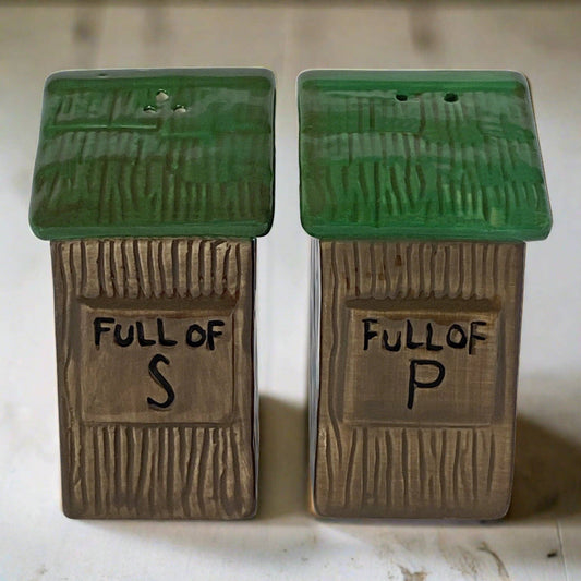 Rivers Edge Products Rivers Edge Products - Salt and Pepper Shakers-Outhouse