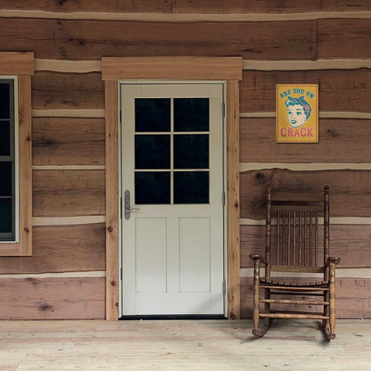 Rivers Edge Products Rivers Edge Products - Tin Sign 12in x 17in-Are You On Crack