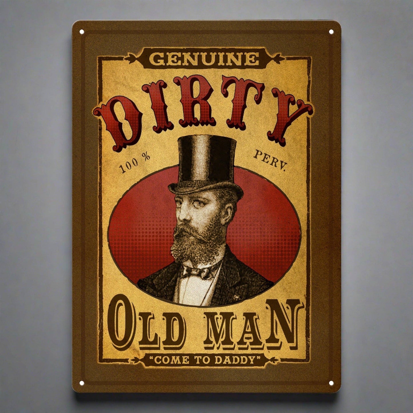 Rivers Edge Products Rivers Edge Products - Tin Sign 12in x 17in-Dirty Old Man
