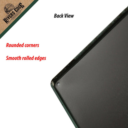 Rivers Edge Products Rivers Edge Products - Tin Sign 12in x 17in-Gun Safety