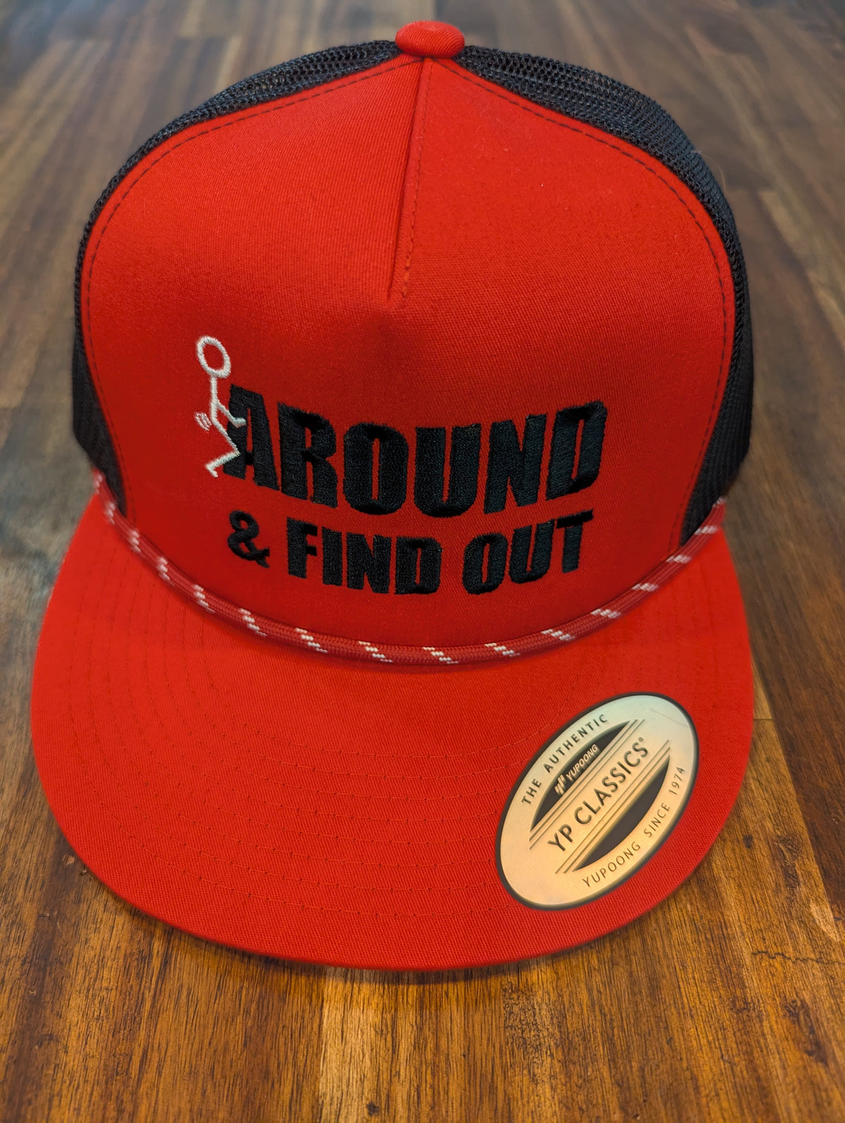 Fuck Around and Find Out - Snapback Hat (Red)