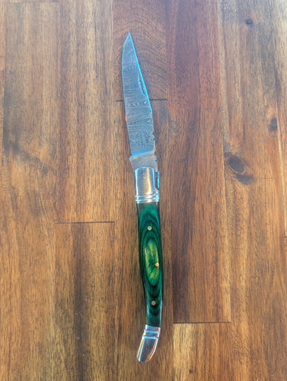 Slim Folder Pocket Knife (Green) - El Matador