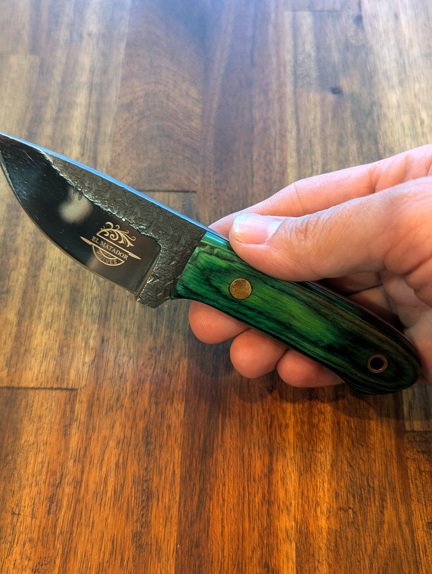 Green Mini Jabber Knife