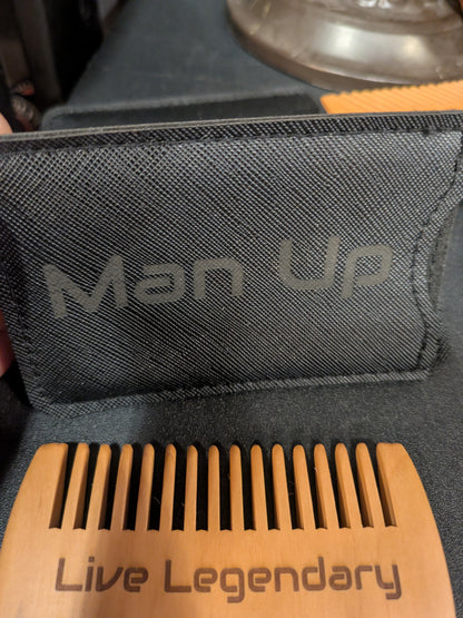 Live Legendary Beard Comb with sleeve