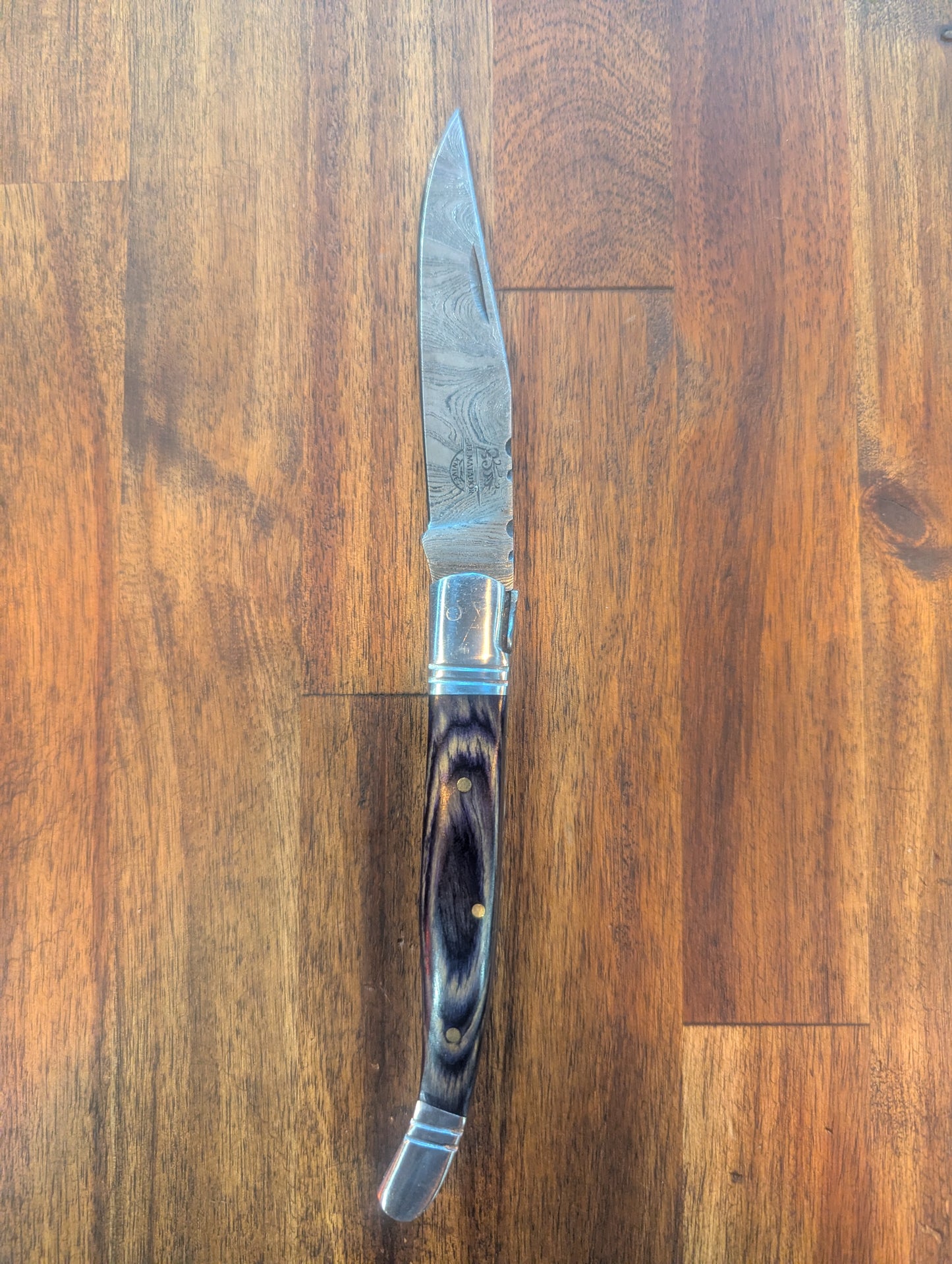 Slim Folder Pocket Knife (Blue) - El Matador