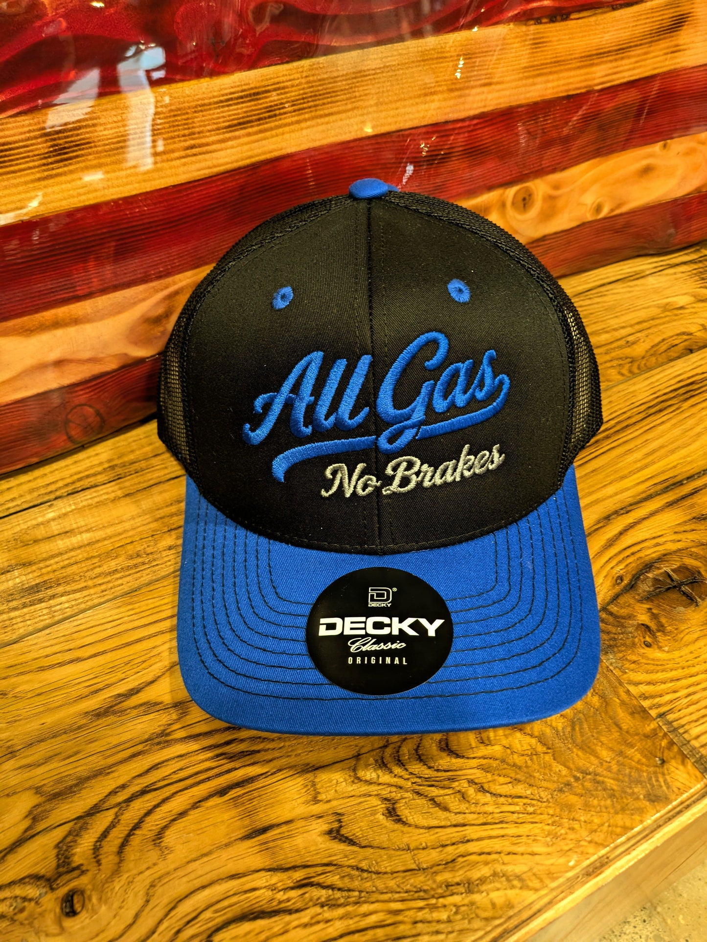 All Gas, No Brakes - Yupoong Snapback Hat