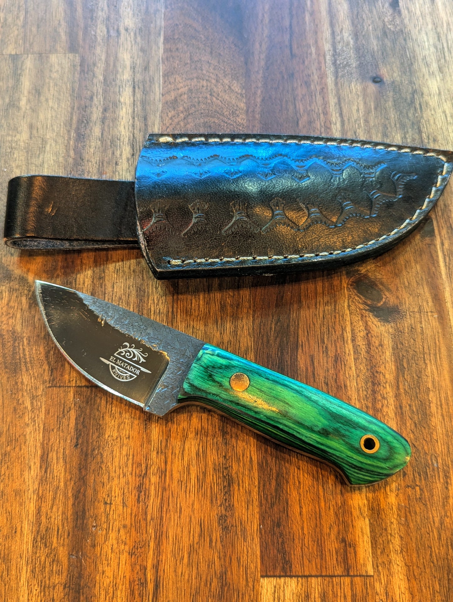 Green Mini Jabber Knife