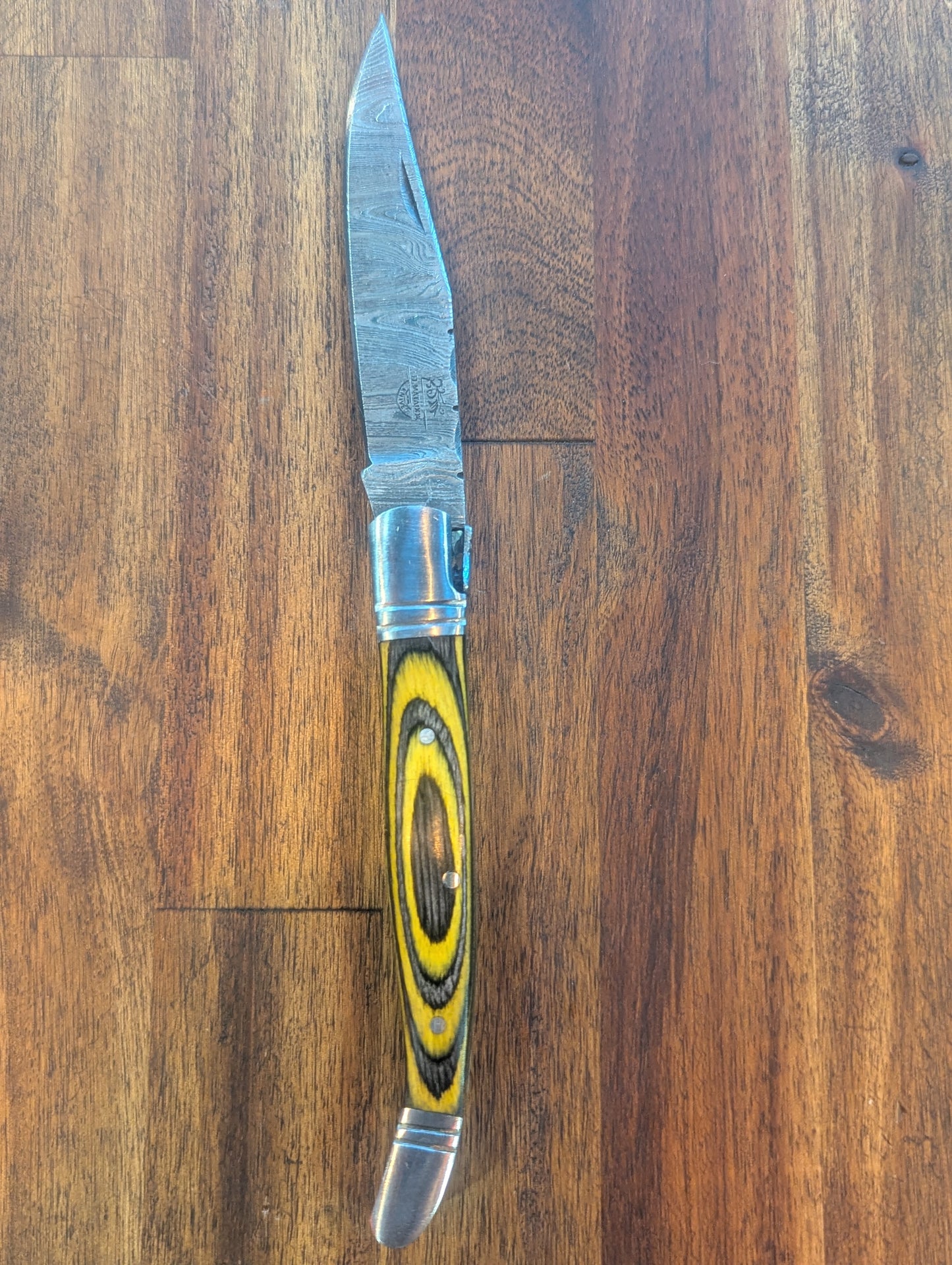 Slim Folder Pocket Knife (Yellow) - El Matador