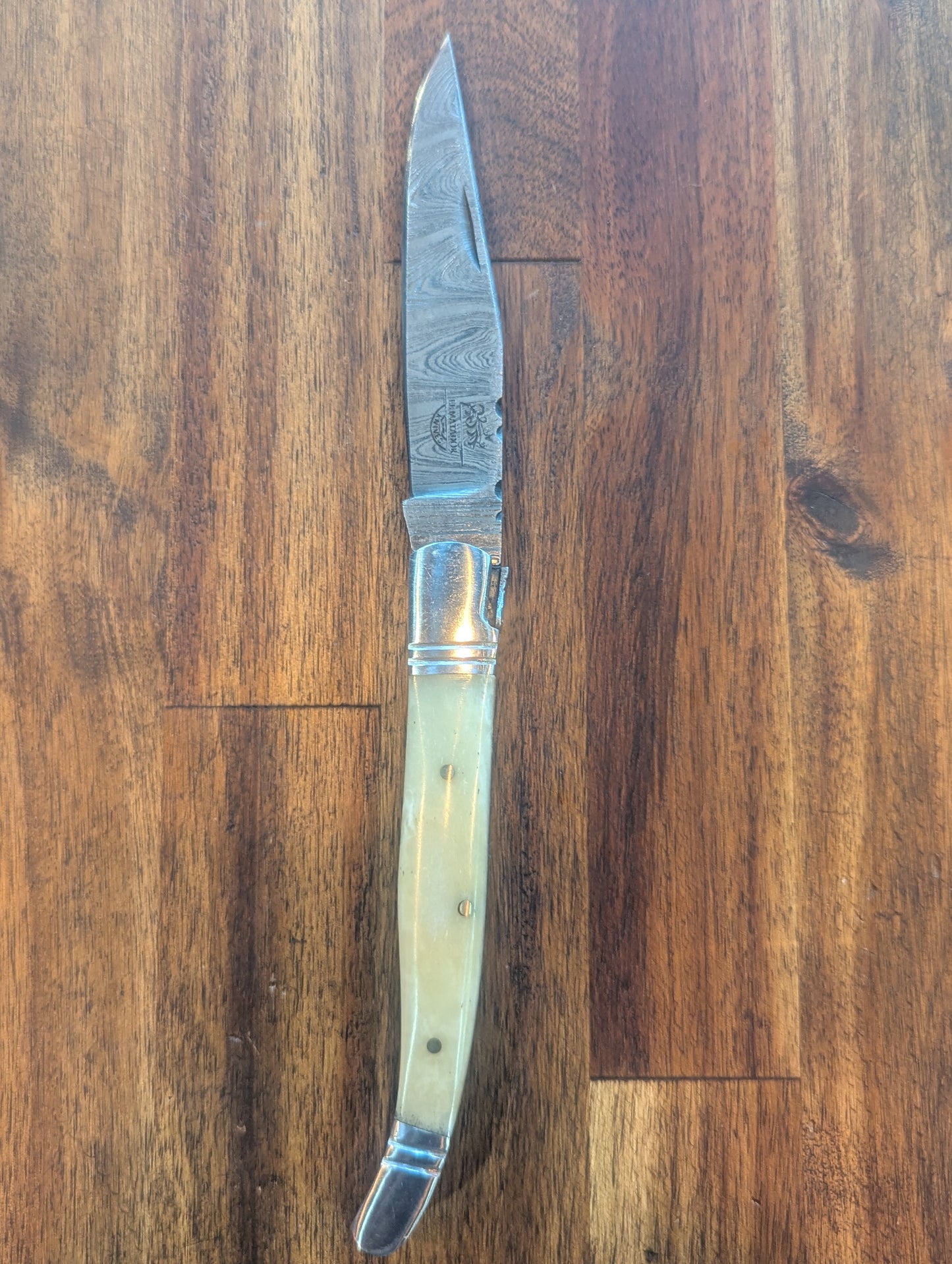 Slim Folder Pocket Knife (Natural Bone) - El Matador
