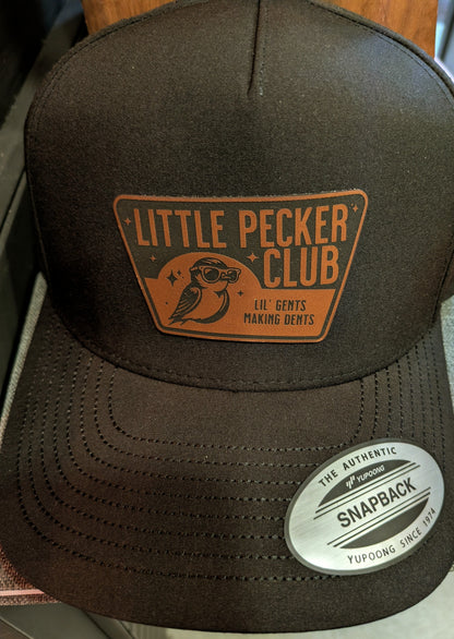 Little Pecker Club - Lil Gents making Dents - Snapback Hat Premium - Black