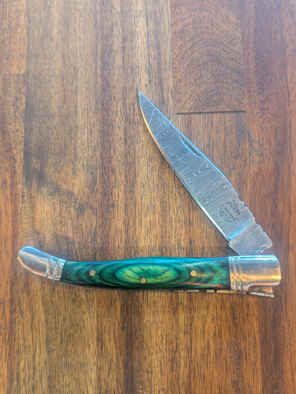 Slim Folder Pocket Knife (Green) - El Matador