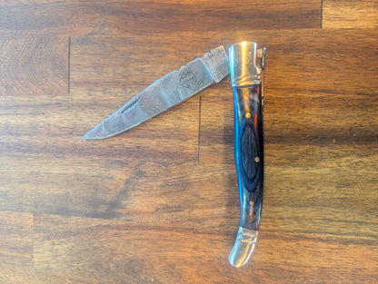 Slim Folder Pocket Knife (Black) - El Matador