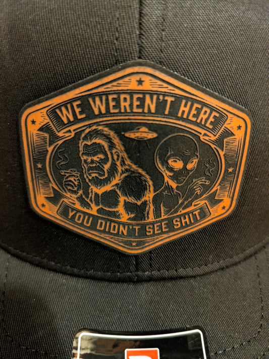 We Weren't Here - Yupoong Snapback Hat